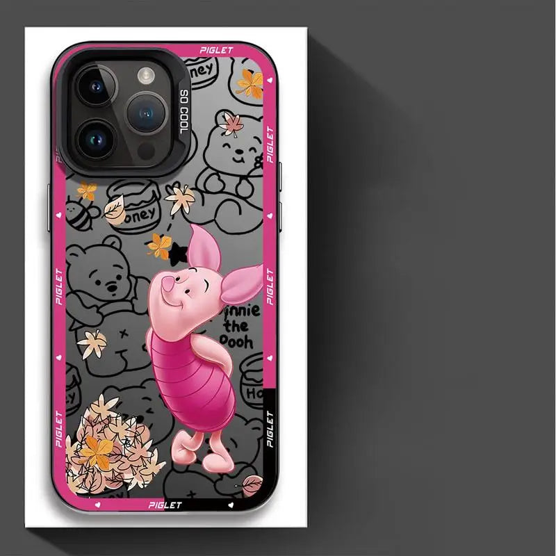 Disney Winnie The Pooh Phone Case for Apple iPhone 16 15 Pro Max 13 14 Plus 12 11 Pro plus  Matte