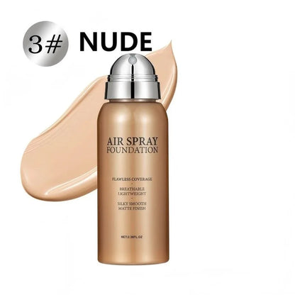 Portable Waterproof Sweat Proof Foundation Spray Fine Powder Concealer Long Lasting Brightening Makeup Gift for Valentine's Day