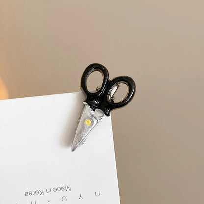 Creative Weird Simulation Scissors Knife Hair Clips Women Funny Hairpins Girls Hairclip Punk Barrette Hairpins Headwear Y2k