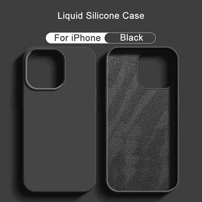 2024 NEW Liquid Silicone Case For iPhone 14 12 11 13 15 Pro Max Mini Luxury Shockproof Cover X XR XS 6 7 8 14 Plus SE Accessory