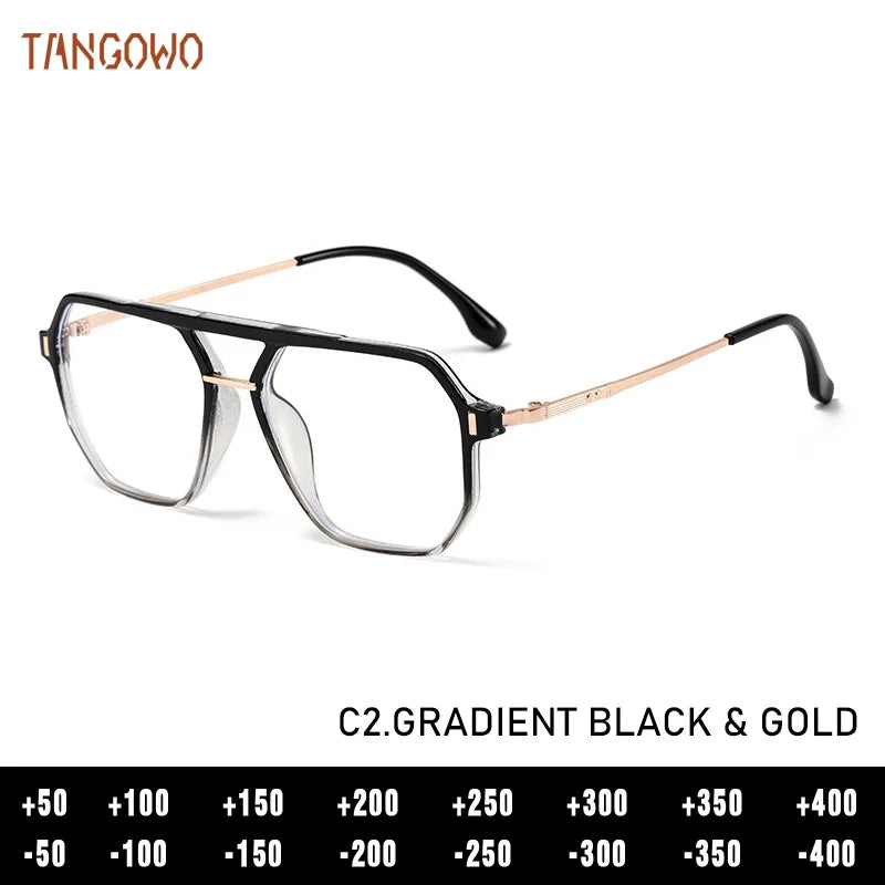 TANGOWO Prescription Glasses for Men Eye-glasses -1 Lunette Myopia Eyeglasses Photochromic Lenses Man Women's Eyepieces Eyewear