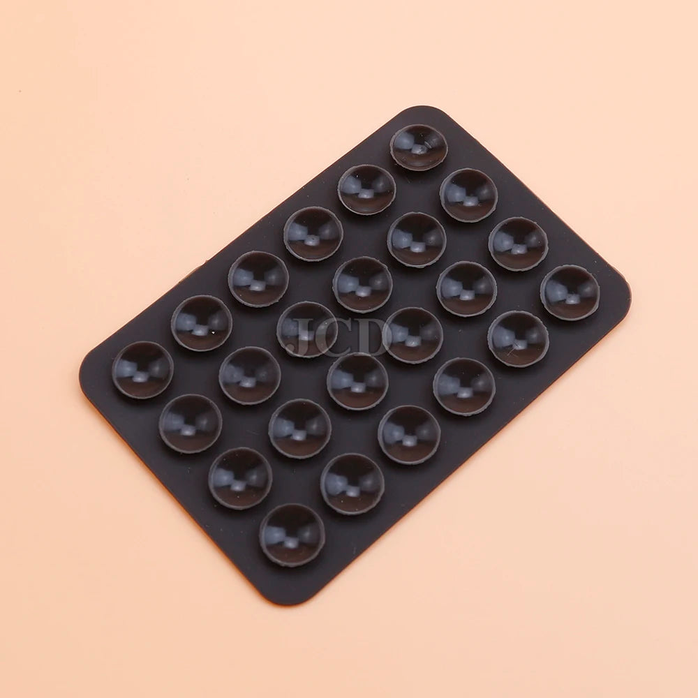 Silicone Suction Pad Back Sticker Suction Cup Phone Holder Silicone Cup Mat Smartphone Wall Stand Fixed For Glass Ceramic Tiles
