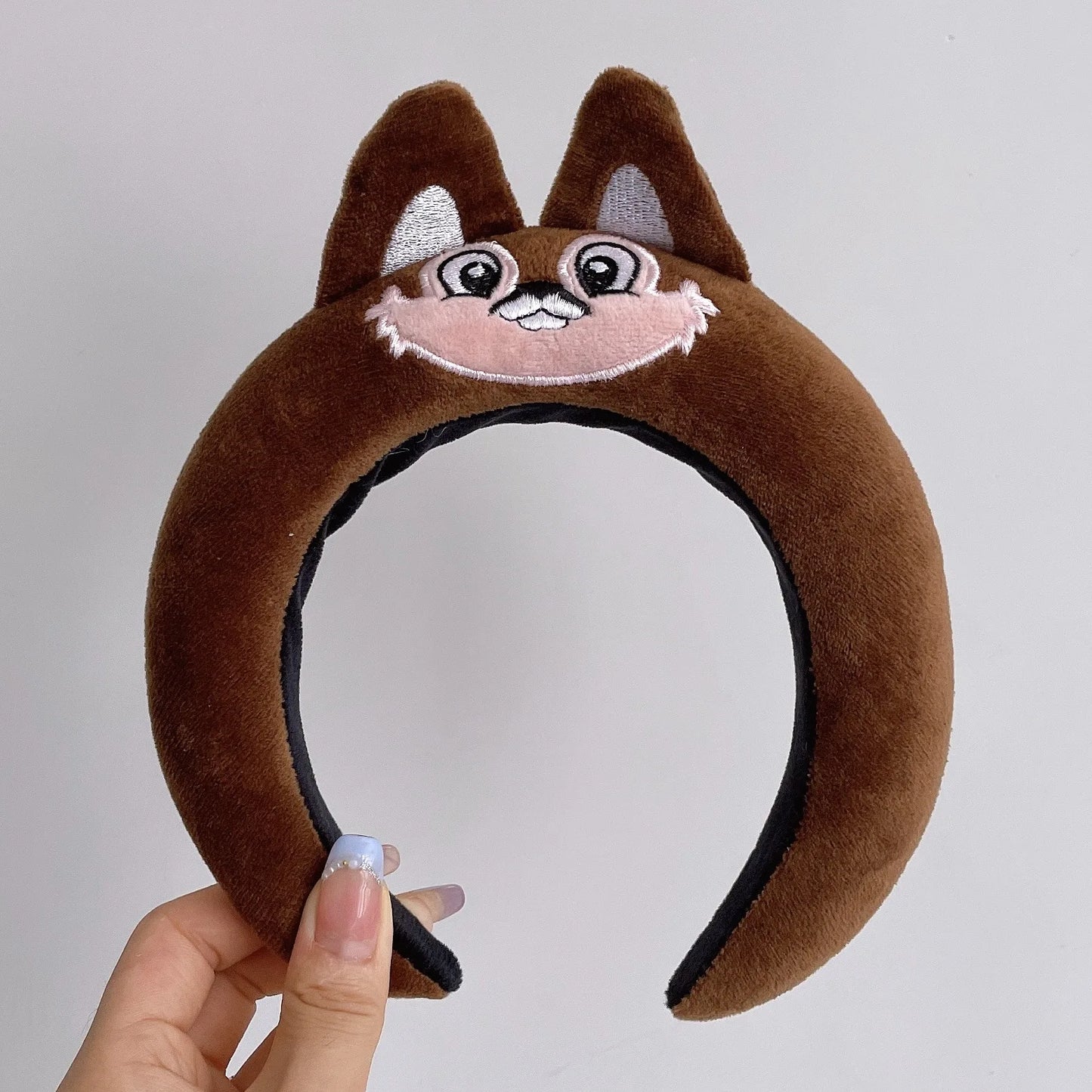 Instagram style Korean super cute doll hairband, internet celebrity face wash hairband, cute and funny hairband headband, female