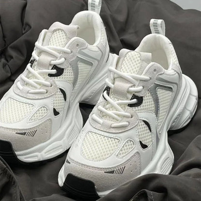 Women's Luxary Sneakers 2025 Mesh Breathable Shoes for Women Sports Running Casual Ladies Fitness Vulcanize Shoes Baskets