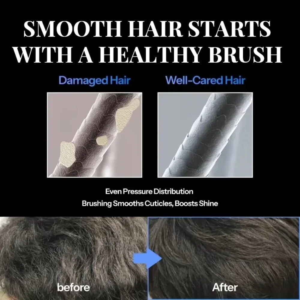 1PCS Fluffy Texture Styling Comb Fluffy Hair Root Clip Men's and Women's Styling Hair Seam Bangs Hair Comb Hairdressing Tool Set