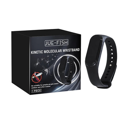 Wearable Mosquito Repellent Unisex Wristband Physical & Ultrasonic Non-Chemical For Home & Outdoor Includes 2 Batteries