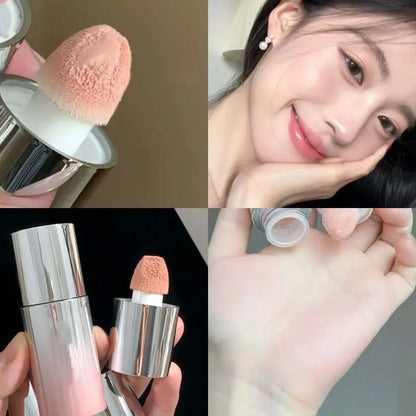 Gentle Korean Liquid Powder Blusher Faceplate Waterproof Facial Shadow Highlight Nose Lasting Brightening Rouge Student Girl
