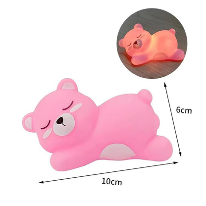 Mini Panda LED Lamp Easter Rabbit Panda Party Souvenirs Gifts Office DeskHome Decor Christmas New Year 2026 Gift Night Light