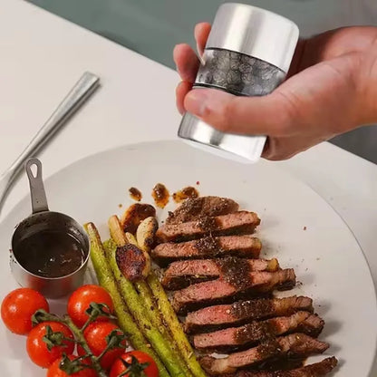 Mini Manual Salt Pepper Grinder For Camping Stainless Steel Spice Herb Grinder Mills For Herb Pepper Kicthen Tools