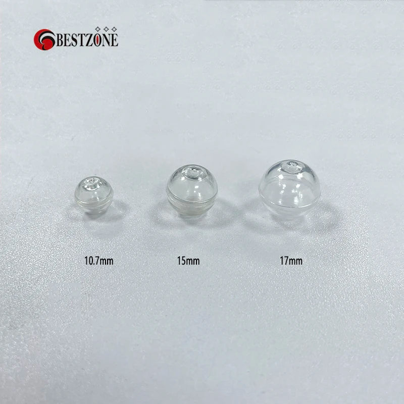 Very Small Mini Tiny 20Pcs 0.67/0.68Inch 17MM 1.7cm Empty Plastic Capsule Toys Surprise Balls Eggshell Container Prop Training