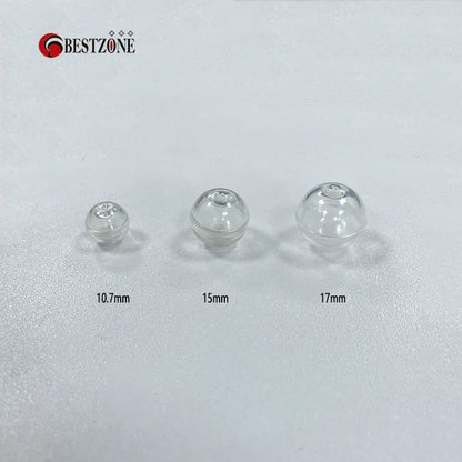 Very Small Mini Tiny 20Pcs 0.67/0.68Inch 17MM 1.7cm Empty Plastic Capsule Toys Surprise Balls Eggshell Container Prop Training