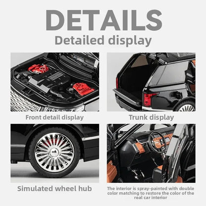 1:18 Scale Luxury Alloy Car Model Fashionable Collectible Vehicle Decoration Blind Box Non-Remote Control Toy from Mainland Chin