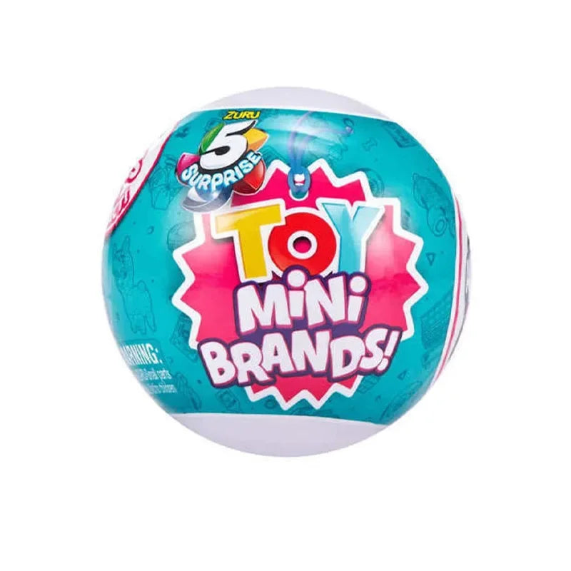 Disney 5 Surprise Capsule Toys Mini Brands Series 3 Mystery Blind Box Fashion Surprise Ball Cartoon Figures Collectible Toys
