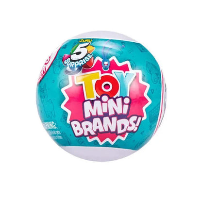 Disney 5 Surprise Capsule Toys Mini Brands Series 3 Mystery Blind Box Fashion Surprise Ball Cartoon Figures Collectible Toys