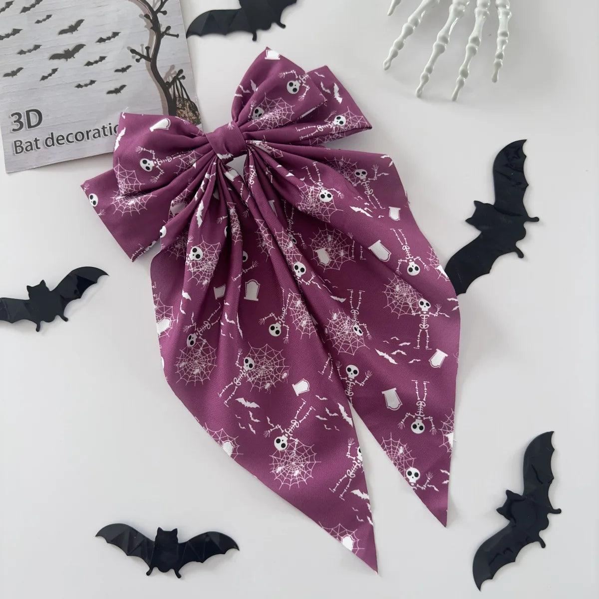 Women Elegant Lace Bow Ribbon Hair Clips Solid Color Satin Заколка Бант Girls Korean Hairpins Party Headdress Hair Accessories