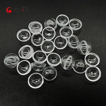 Very Small Mini Tiny 20Pcs 0.67/0.68Inch 17MM 1.7cm Empty Plastic Capsule Toys Surprise Balls Eggshell Container Prop Training