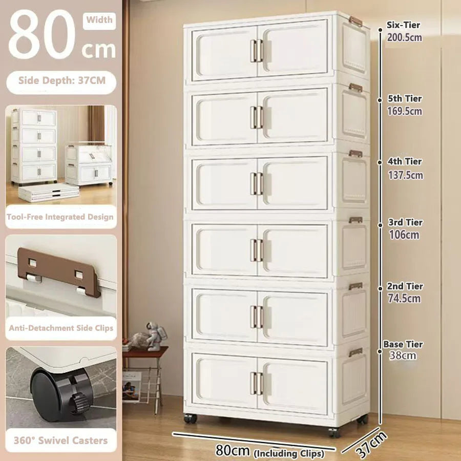 Storage Cabinet Installation Free Storage Cabinet Baby and Kidsren's Clothing Storage Box Snack Plastic Foldableing Storage Cabinet Folding Storage Cabinet Organizer