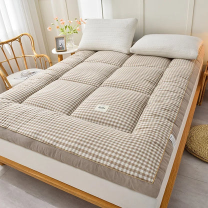 NewestFoldable Lightweight Portable Sleeping Pad/Tatami Mat Japanese Futon Mattress  Soft Fabric,Easy Storage & Travel Mattress