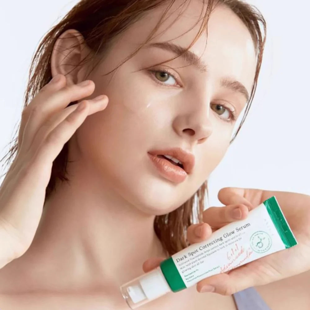 AXIS-Y Dark Spot Correcting Glow Serum Lightens Pigmentation Spots Facial Dark Spots Remover 5% Niacinamide Essence Skin Care
