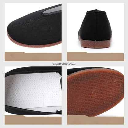 1 Pair High Quality Soft Comfortable Kung Fu Shoes Tai Chi Martial Arts Karate Wing Chun Sports Martial Arts Training Sneakers
