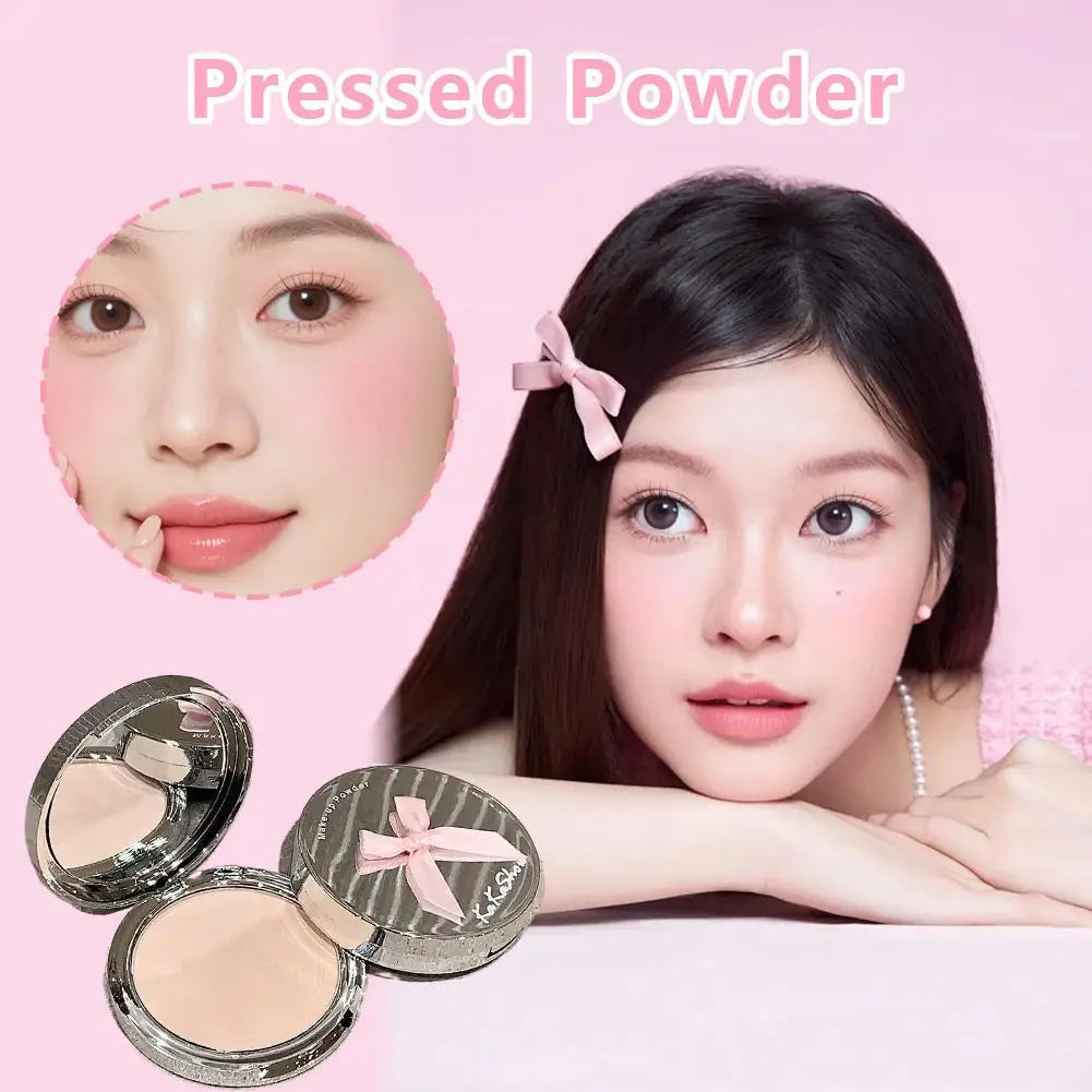 3 Color Natural Pink Loose Powder Oil Control Waterproof Mineral Face Pressed Makeup Powder Cosmetic Long Lasting Setting Powder