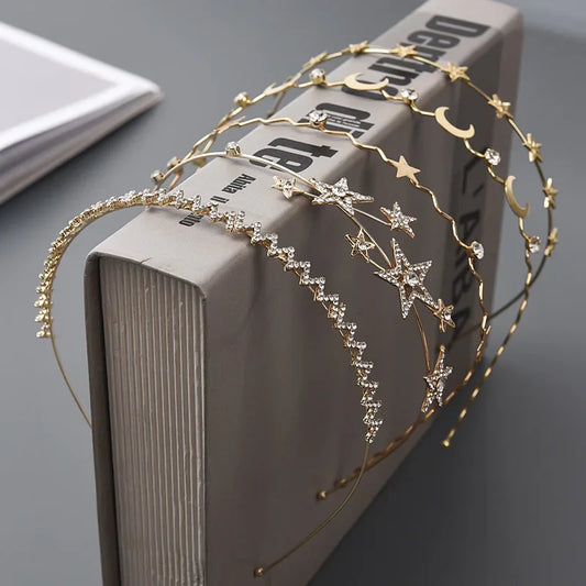 2024 New Fashion Multiple Styles Luxurious All-match Rhinestones Hairbands Headband  for Women Girl Hair Accessories Headwear