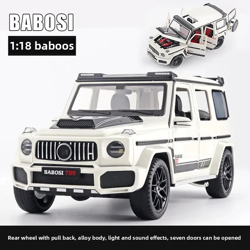 1:18 Scale Luxury Alloy Car Model Fashionable Collectible Vehicle Decoration Blind Box Non-Remote Control Toy from Mainland Chin