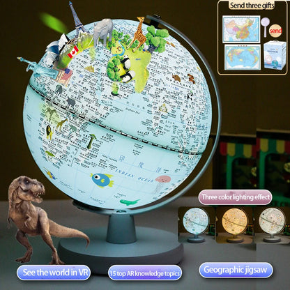 Globe decoration AR intelligent pronunciation desk lamp creative birthday gift for children