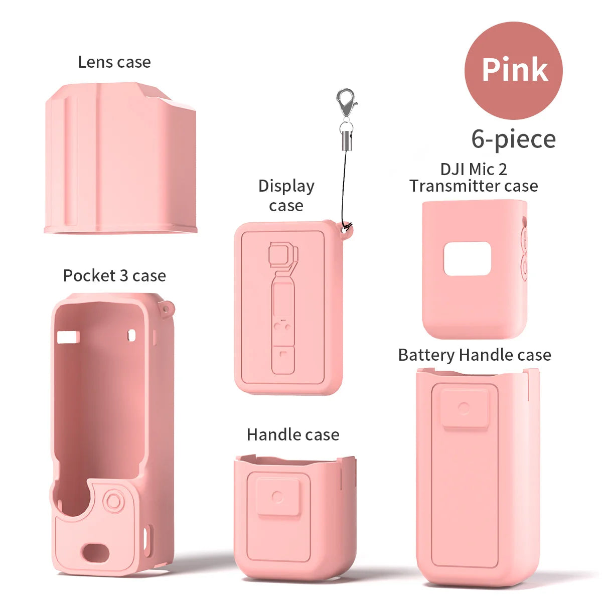Silicone Case for DJI OSMO Pocket 3 Protective Cover Pocket3 dji Accessories Quality Material case for Osmo Pocket 3