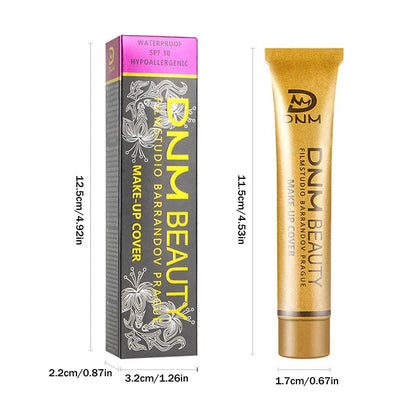 Full Skin Concealer Foundation Cream Face Professional Blemish Cover Dark Spot Tattoo Contour Makeup Liquid Concealer Cosmetic