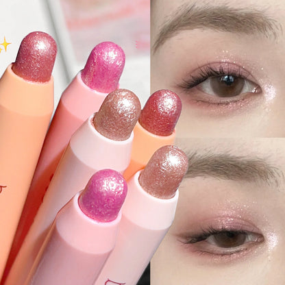 Teardrop Starry Sky Under-eye Shadow Pencil, Non-smudging Pearl Shimmer Contouring Eye Shadow Pencil, Highlighter Stick Makeup