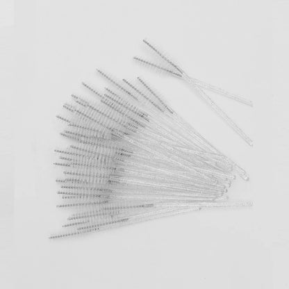 50Pcs Crystal Eyelashes Brush Comb Disposable Eye Lashes Extension Mascara Wands Makeup Professional Makeup Beauty Tool