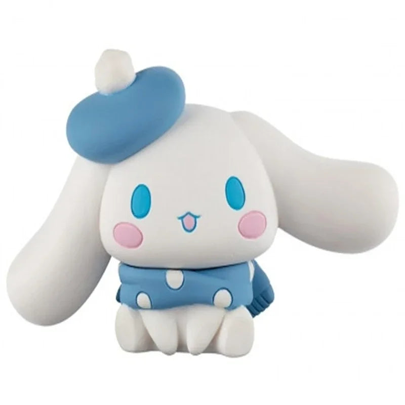 Kawaii Sanrio Blind Box Cinnamoroll Gasha Anime Figure Pvc Toy Model Hand Made Anime Dolls Toys Ornaments Gifts for Kids