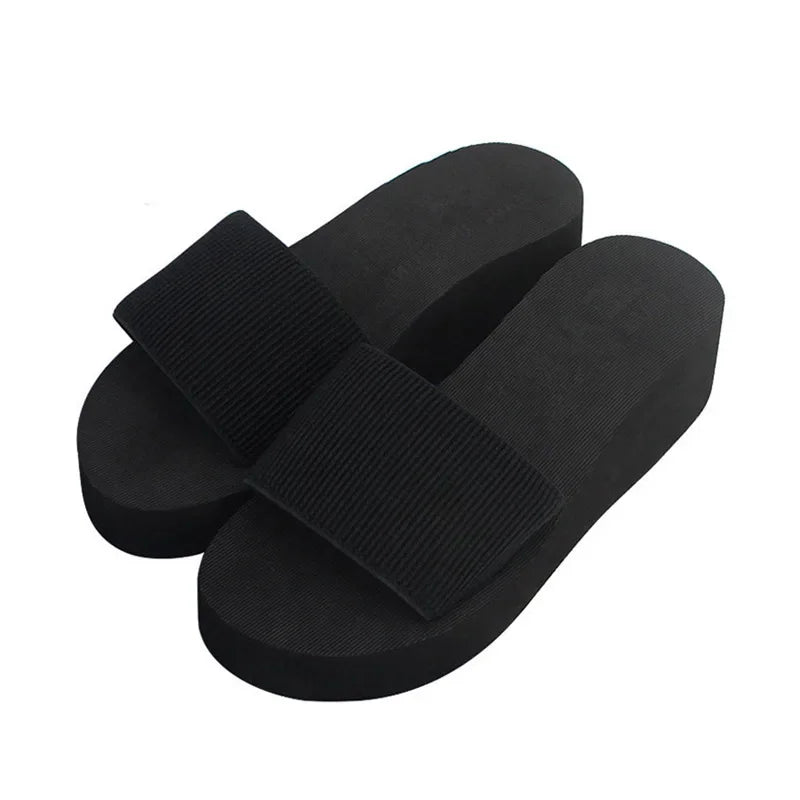 ChoiceHot Sale Of The Season New Summer Thick Bottom Anti-Slip Beach Sandals Women's Fashion Slippers Comfortable EVA Material S