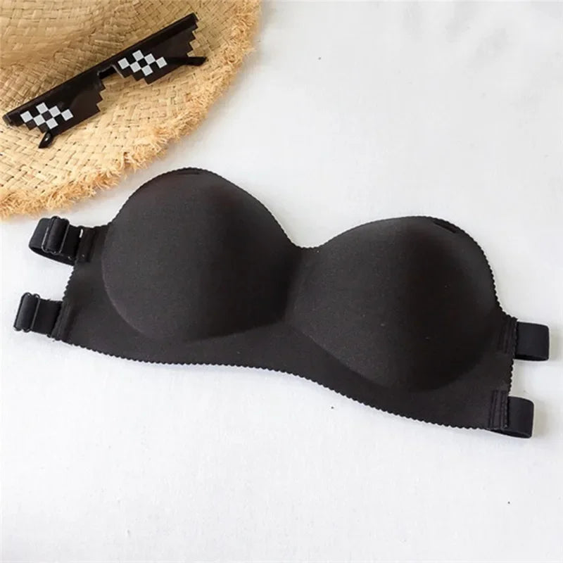 Invisible Sexy Strapless Bra Invisible Push Up Bralette Lingerie Underwear Seamless Wireless Solid Without Straps Bras Yoga Bra