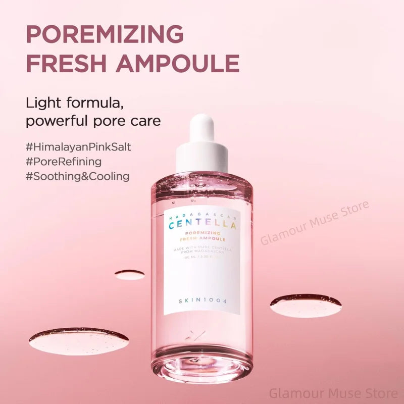 Skin1004 Centella Ampoule Series,Poremizing Fresh,Brightening,Intensive Ampoule Face Pore Care Soothing Serum Skincare Products