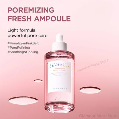 Skin1004 Centella Ampoule Series,Poremizing Fresh,Brightening,Intensive Ampoule Face Pore Care Soothing Serum Skincare Products