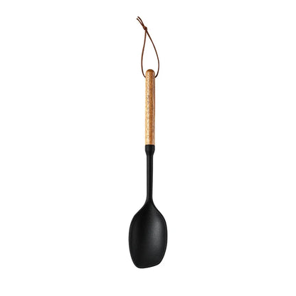 1/7Pcs Black Food Grade Silicone Kitchen Cookware Utensils Spatula Spoon Oil Brush Practical Cooking Tool Kitchenware Set