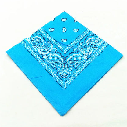 Hip Hop Bandana 23 Styles Man Women Fashion Outdoor Headbands Hair Band Wrist Wraps Hair Scarves High Quality Hair Accessories