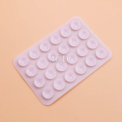 Silicone Suction Pad Back Sticker Suction Cup Phone Holder Silicone Cup Mat Smartphone Wall Stand Fixed For Glass Ceramic Tiles