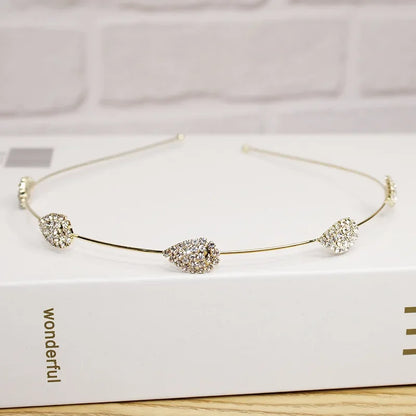 2024 New Fashion Multiple Styles Luxurious All-match Rhinestones Hairbands Headband  for Women Girl Hair Accessories Headwear