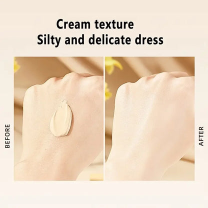 Beauty Makeup Light Foundation Cream Base Makeup Conceals Blemishes Without Makeup Removal, Brightens Skin BB Cream  Foundation