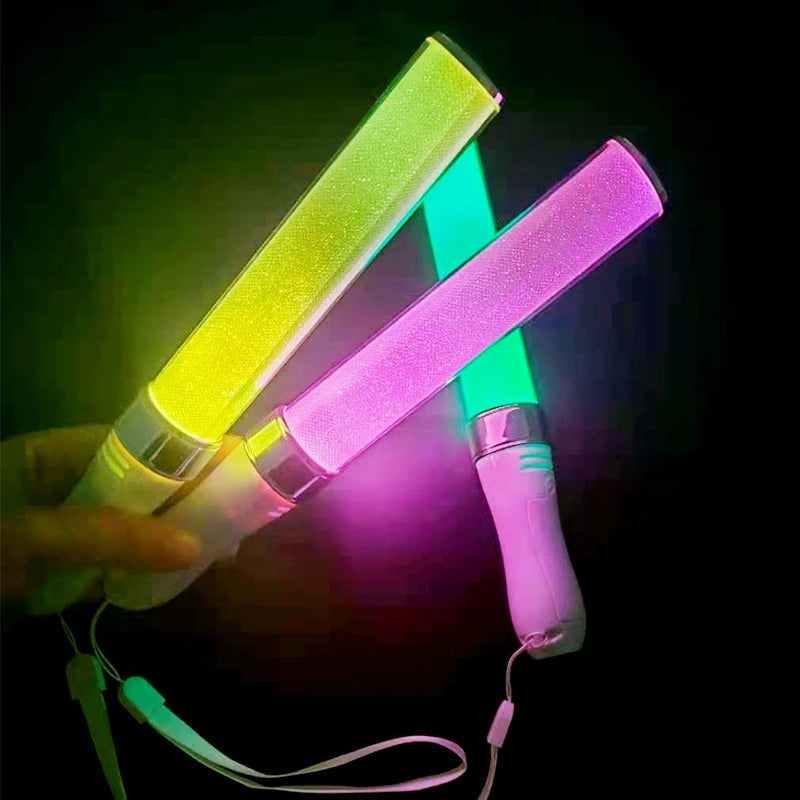 Lightstick Kpop Light Glow Stick Luminous Support Rod Concert Glow in The Dark Glowing Material Idol Concert Party 응원봉