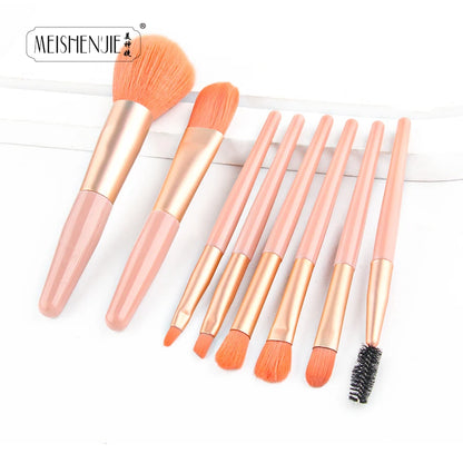 MEISHENJIE 5/8 PCS Makeup Brushes Set Eye Shadow Foundation Women Cosmetic Brush Eyeshadow Blush Beauty Soft Make up Tools Brush