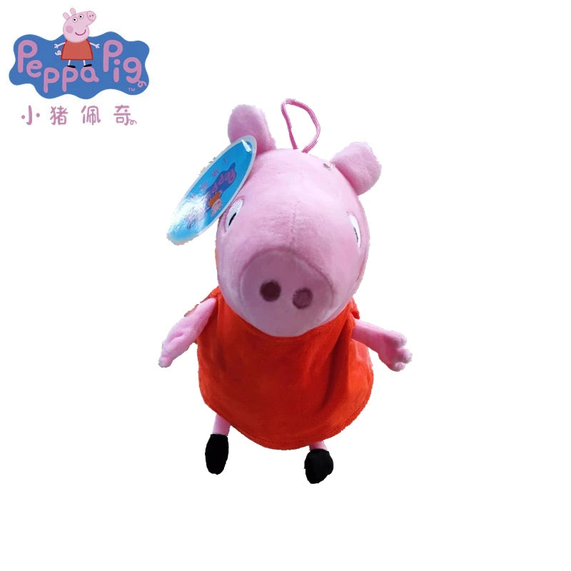 Hot Sale Peppa Pig Plush Toys George Pig Daddy Pig Mom George Dinosaur Family Pig Soft Plush Toys Kid's Gifts Can Be Sent Away
