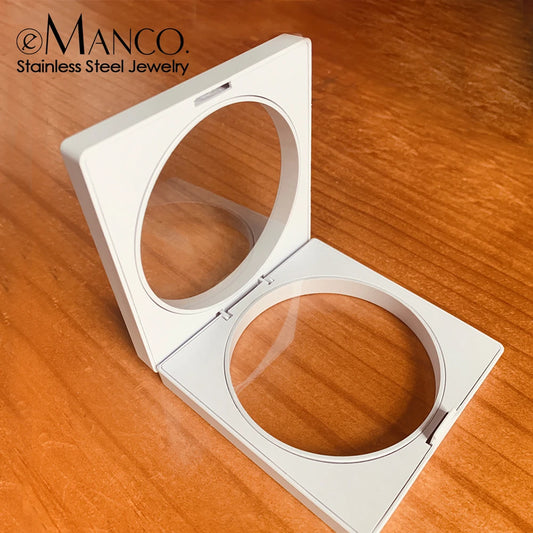 Without Logo Fashion Gift Box for Necklace Transparent Box for Bracelets Packing Box for Dropshipping / Wholesale