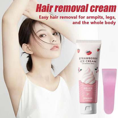 60g Universal Hair Removal Cream Strawberry Flavor Irritating And Leg Hair Non Gentle And Armpit Hair Easy To Remove And Cl Q5e6