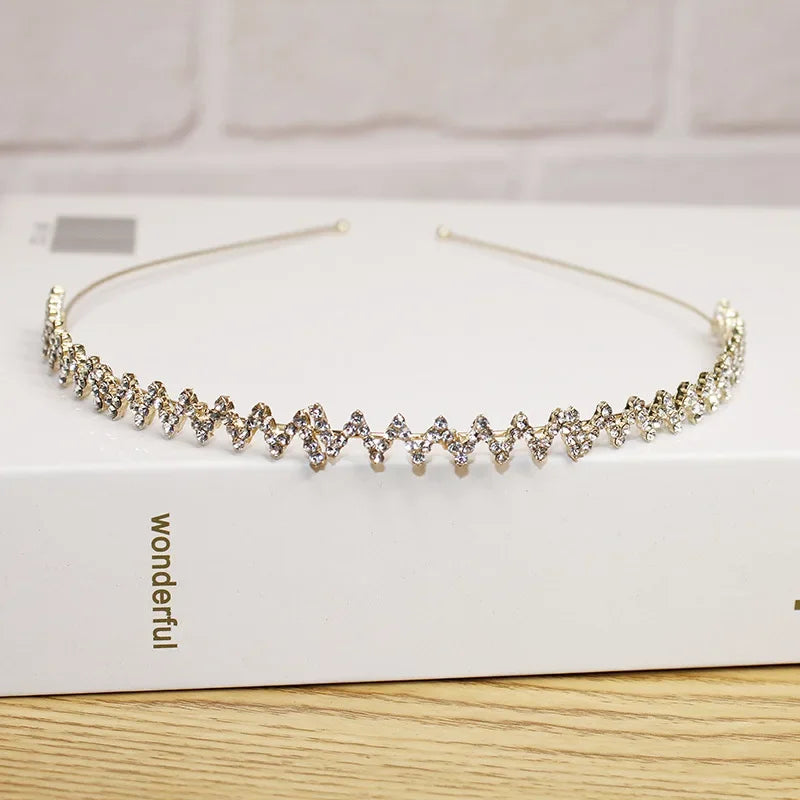 2024 New Fashion Multiple Styles Luxurious All-match Rhinestones Hairbands Headband  for Women Girl Hair Accessories Headwear