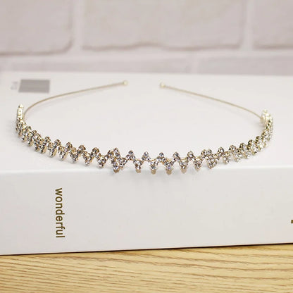 2024 New Fashion Multiple Styles Luxurious All-match Rhinestones Hairbands Headband  for Women Girl Hair Accessories Headwear