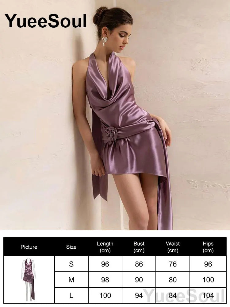Blue Mini Dress Summer Sleeveless Slim Sexy Women Dresses 2025 New Sweet Cute Evening Party Casual High Street Y2K Dress